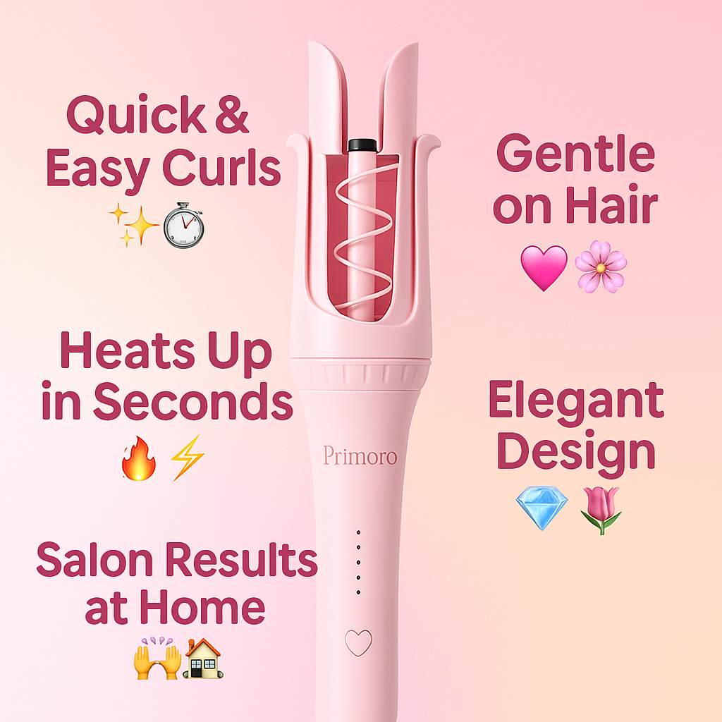 ✨ Effortless, Salon-Quality Curls in Minutes! ✨