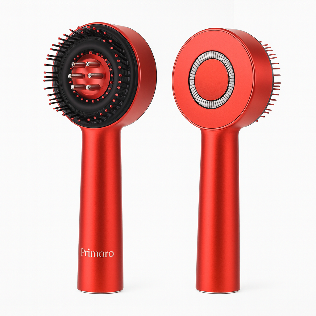 Primoro™ Electric Scalp Massager – Hair Growth Stimulation, Stress Relief & Relaxation Tool