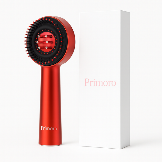 Primoro™ Electric Scalp Massager – Hair Growth Stimulation, Stress Relief & Relaxation Tool